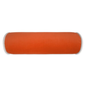 Posh Roll-Orange Throw Pillows | DV Kap Home