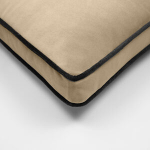 Alternative view of Posh Box-Latte 22" Square Throw Pillows | DV Kap Home