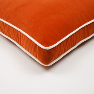 Alternative view of Posh Box-Orange 22" Square Throw Pillows | DV Kap Home
