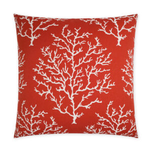 Coral Craze-Red Throw Pillows | DV Kap Home