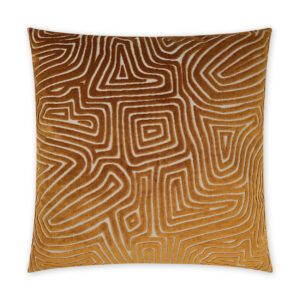 Vertigo-Rust Throw Pillows | DV Kap Home