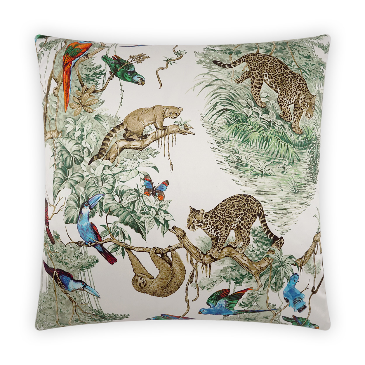 Madagascar-Multi Throw Pillows | DV Kap Home