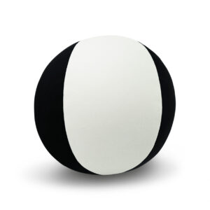 Posh Ball II-Black Throw Pillows | DV Kap Home