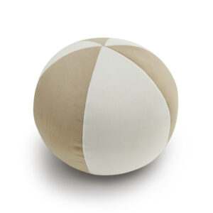 Alternative view of Posh Ball II-Latte Throw Pillows | DV Kap Home