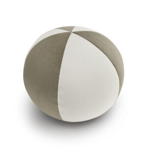 Alternative view of Posh Ball II-Stone Throw Pillows | DV Kap Home