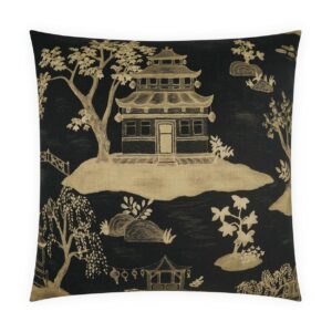 Tang-Black Throw Pillows | DV Kap Home
