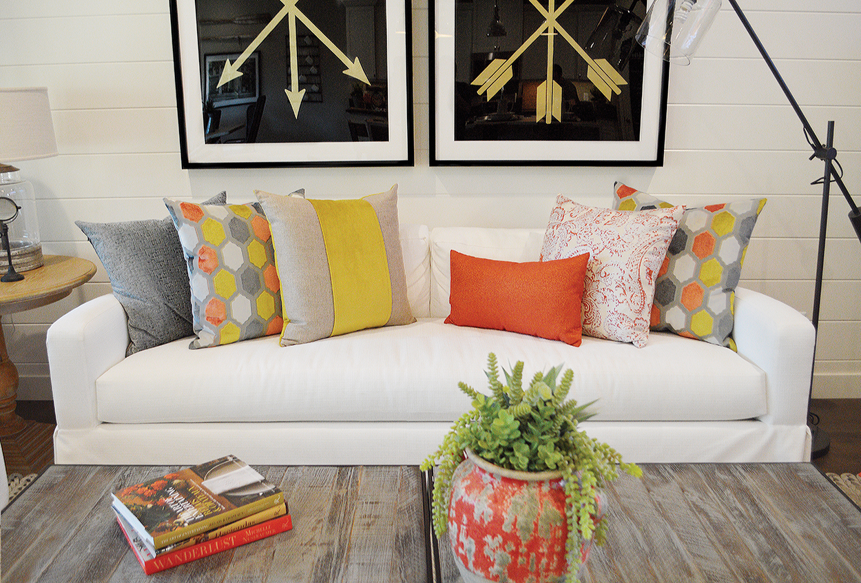 Tango-Orange Throw Pillows | DV Kap Home - Image 2