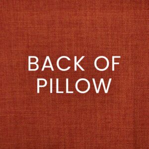 Alternative view of Dropcloth-Orange Throw Pillows | DV Kap Home