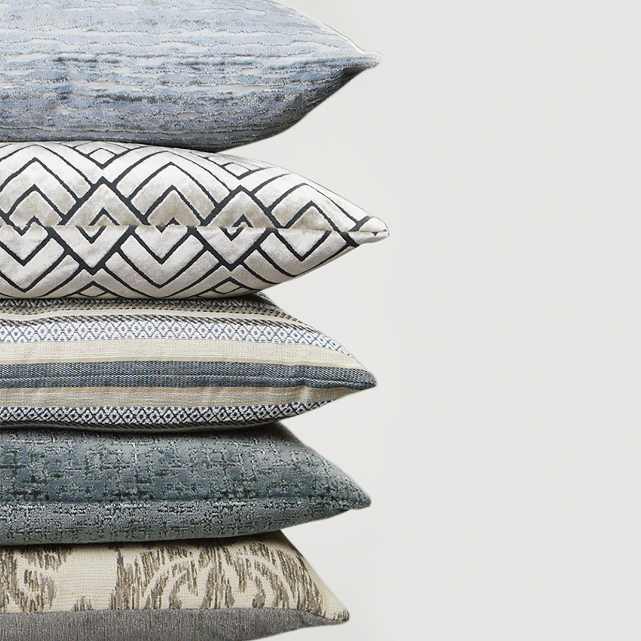 Wake-Glacier Throw Pillows | DV Kap Home - Image 5